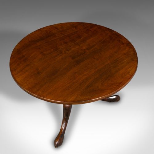 fig 4. Antique Tilt Top Table, English, Wine, Afternoon Tea, Early Georgian, Circa 1750