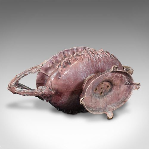 LARGE ANTIQUE ORNAMENTAL PLANTER ENGLISH CAST IRON JARDINIERE VICTORIAN 1850 - ADDITIONAL PHOTO 10