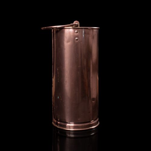PAIR OF ANTIQUE STICK STANDS ENGLISH COPPER HALLWAY EARLY VICTORIAN C1850 - ADDITIONAL PHOTO 6
