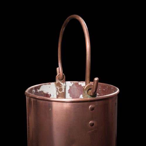 PAIR OF ANTIQUE STICK STANDS ENGLISH COPPER HALLWAY EARLY VICTORIAN C1850 - ADDITIONAL PHOTO 8