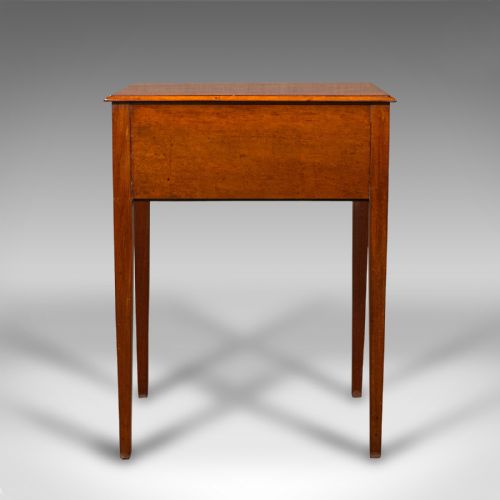 fig 4. Small Antique Sewing Table, English, Georgian, 1800