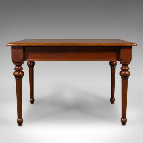 fig 1. Antique Dining Table, English, 4 Seat, Centre, Breakfast, Victorian, Circa 1870