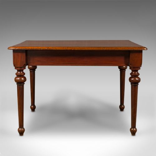 fig 4. Antique Dining Table, English, 4 Seat, Centre, Breakfast, Victorian, Circa 1870