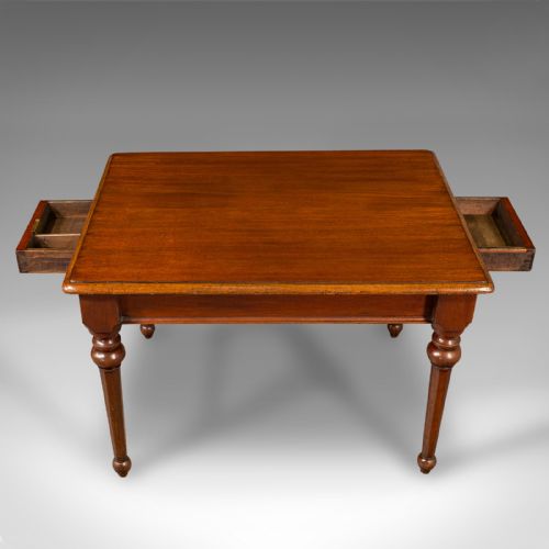 fig 5. Antique Dining Table, English, 4 Seat, Centre, Breakfast, Victorian, Circa 1870