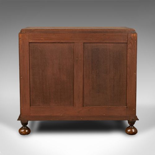 fig 5. Antique Chest of Drawers, English, Walnut, Bedroom, Georgian Revival, Victorian