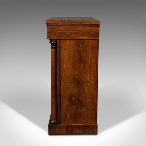 fig 3. Antique Breakfront Book Cabinet, English, Chiffonier, Sideboard, William IV