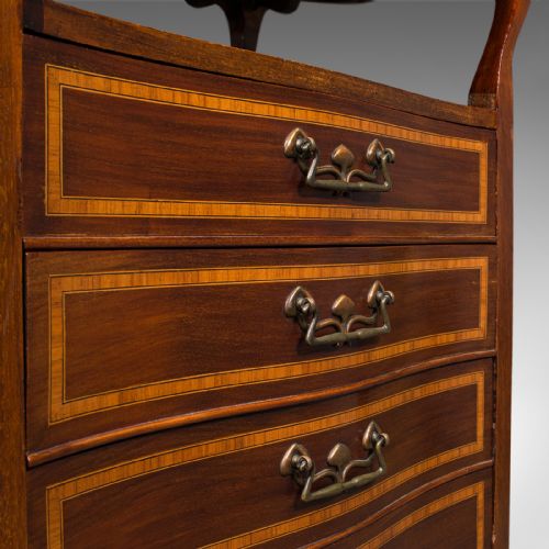 ANTIQUE MUSIC CABINET ENGLISH DOCUMENT SPECIMEN DRAWERS EDWARDIAN C1910 - ADDITIONAL PHOTO 9