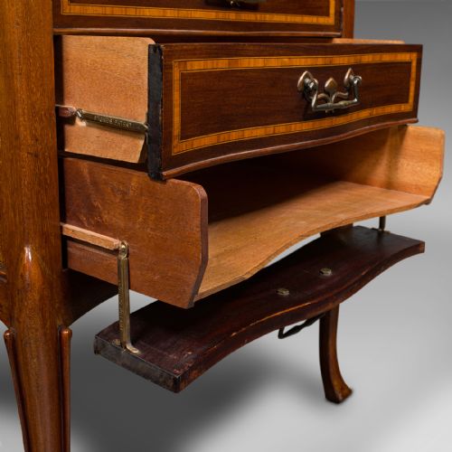 ANTIQUE MUSIC CABINET ENGLISH DOCUMENT SPECIMEN DRAWERS EDWARDIAN C1910 - ADDITIONAL PHOTO 10