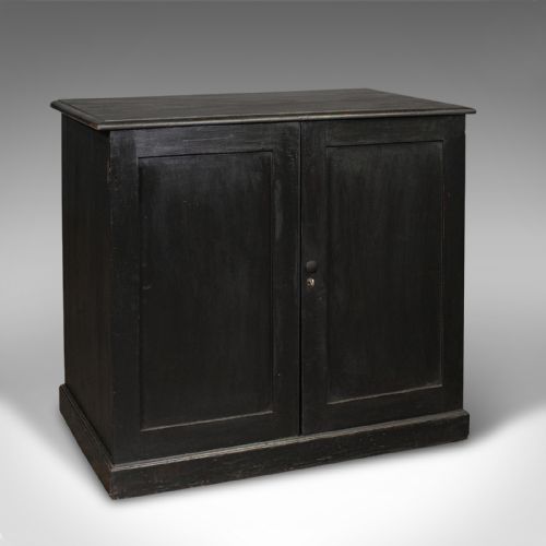 fig 1. Antique Specimen Cabinet, English, Pine, Document Archive, Edwardian, Circa 1910