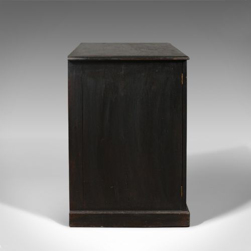 fig 3. Antique Specimen Cabinet, English, Pine, Document Archive, Edwardian, Circa 1910