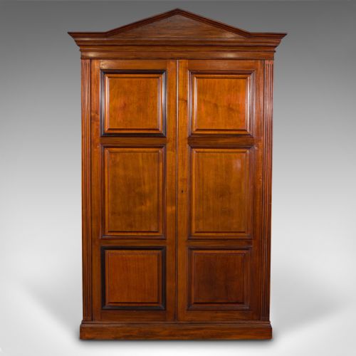 fig 1. Large Antique Billiards Cue Cupboard, English, Pool, Snooker, Drinks Cabinet