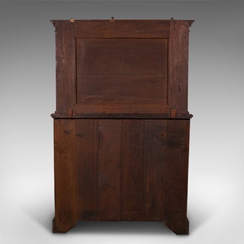 ANTIQUE SECRETAIRE SIDEBOARD ENGLISH VICTORIAN C1900 - ADDITIONAL PHOTO 6