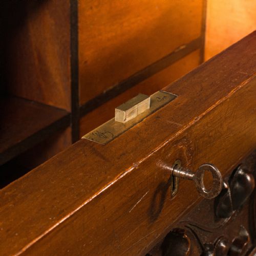 ANTIQUE SECRETAIRE SIDEBOARD ENGLISH VICTORIAN C1900 - ADDITIONAL PHOTO 11