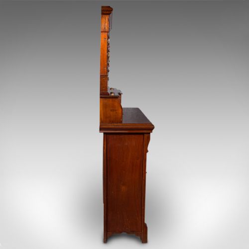 fig 3. Large Antique Billiard Scoreboard Cabinet, Walnut, Burroughes & Watts, Edwardian