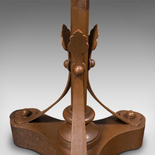 ANTIQUE MAITRE D' STAND CONTINENTAL LECTERN EASEL ART NOUVEAU VICTORIAN - ADDITIONAL PHOTO 10