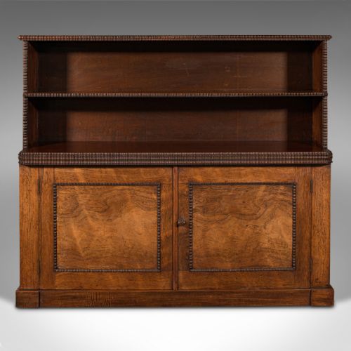fig 2. Antique Bookcase Cabinet, English, Regency, Circa 1820