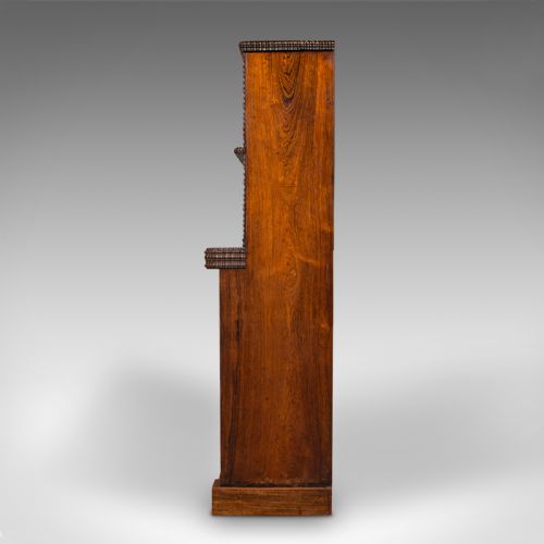 fig 3. Antique Bookcase Cabinet, English, Regency, Circa 1820