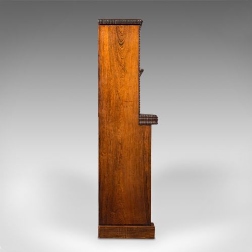 fig 4. Antique Bookcase Cabinet, English, Regency, Circa 1820