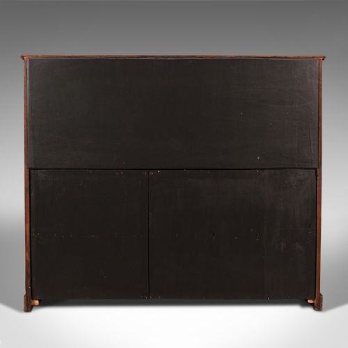 fig 5. Antique Bookcase Cabinet, English, Regency, Circa 1820