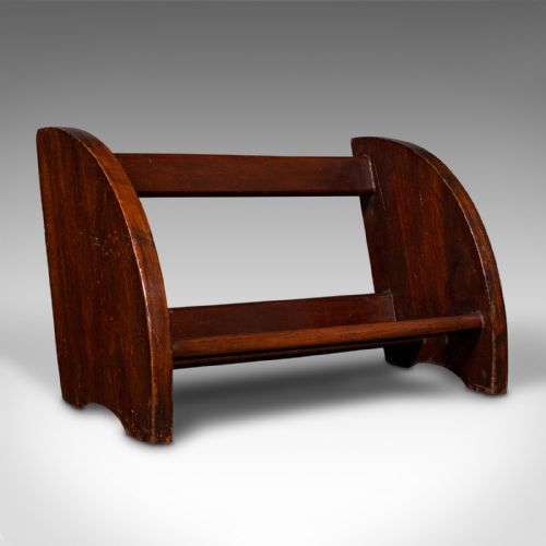 Small Antique Book Rest, English, Pine, Novel Rack, Trough, Edwardian, C.1910