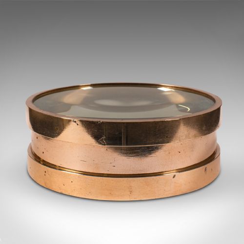 fig 2. Antique Library Magnifier, English, Bronze, Magnifying Glass, Victorian, C.1900