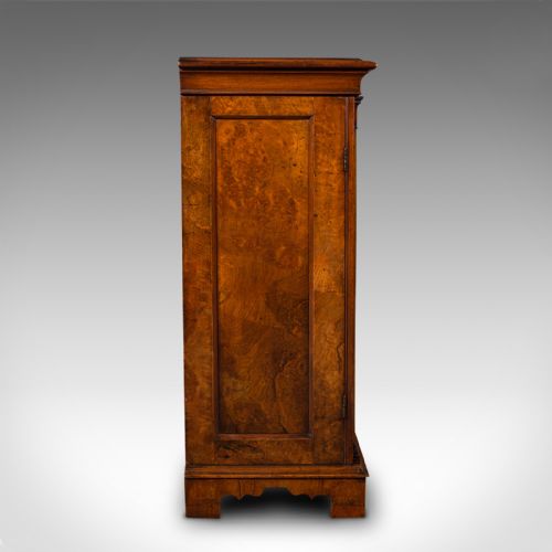 fig 3. Antique Country House Display Bookcase, English, Burr Walnut, Library, Regency