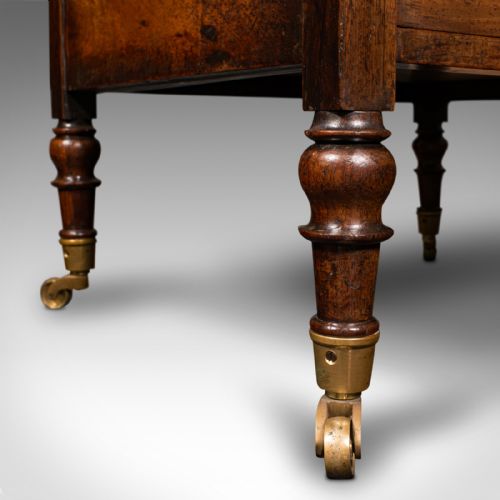 ANTIQUE CANTERBURY ENGLISH MAGAZINE STAND NEWSPAPER RACK REGENCY CIRCA 1820 - ADDITIONAL PHOTO 9