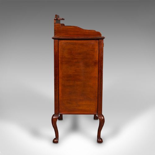 fig 3. Antique Gentleman's Side Cabinet, English, Lounge Stand, Pipe Rack, Edwardian