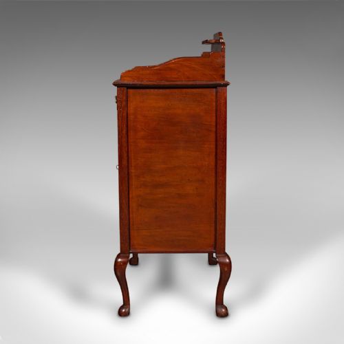 fig 4. Antique Gentleman's Side Cabinet, English, Lounge Stand, Pipe Rack, Edwardian