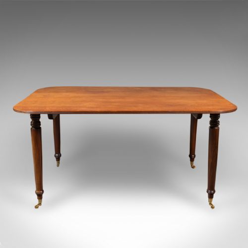 fig 1. Antique Breakfast Table, English, 4-6 Seat, Dining Table, Victorian, Circa 1900