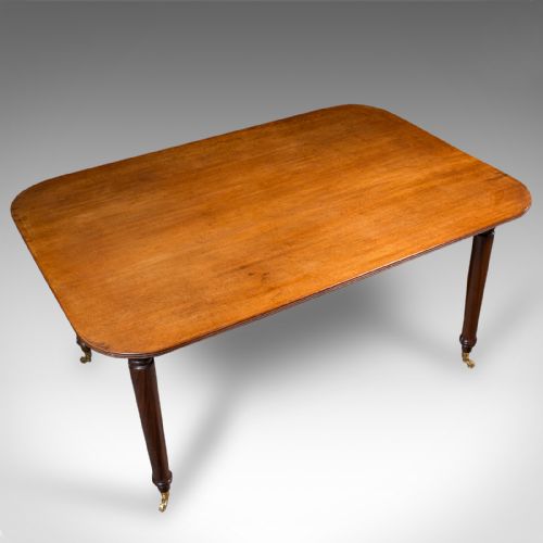 fig 3. Antique Breakfast Table, English, 4-6 Seat, Dining Table, Victorian, Circa 1900