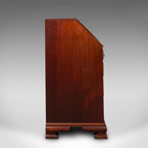 fig 4. Antique Fall Front Bureau, Scottish, Georgian Revival, Victorian