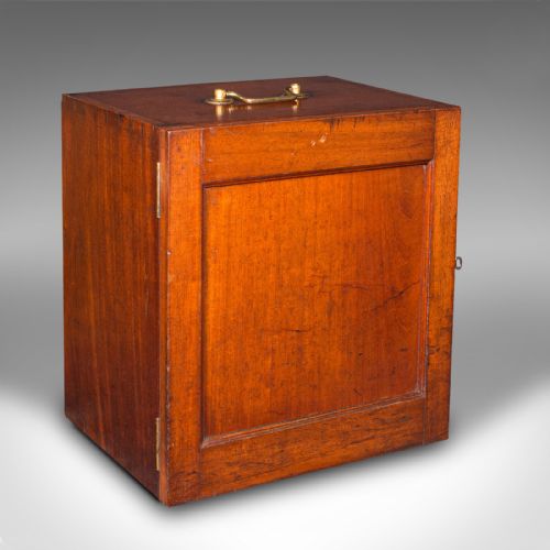 fig 1. Antique Calligrapher's Case, English, Specimen, Collector's Cabinet, Victorian