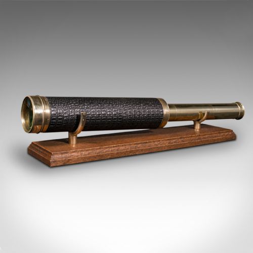 Antique 4 Draw Telescope, English, Terrestrial, Astronomical, Dollond, Victorian