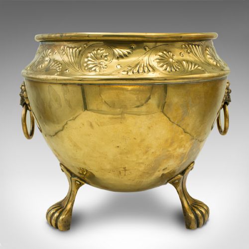 fig 1. Antique Fireside Bucket, English, Decorative, Coal Scuttle, Logs, Georgian, 1800