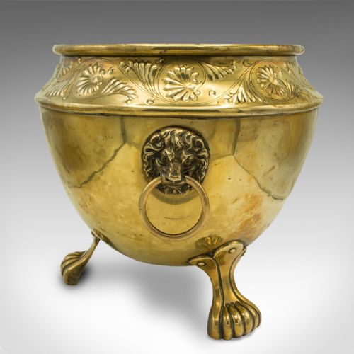 fig 2. Antique Fireside Bucket, English, Decorative, Coal Scuttle, Logs, Georgian, 1800