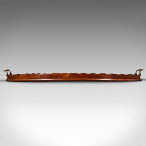 fig 2. Antique Decorative Serving Tray, English, Inlaid, Afternoon Tea, Regency, 1830