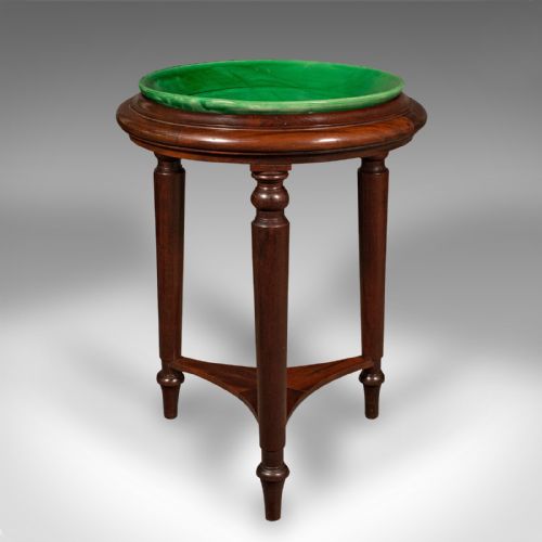ANTIQUE DECORATIVE WASH STAND ENGLISH JARDINIERE PLANTER FRAME REGENCY 1820 - ADDITIONAL PHOTO 1