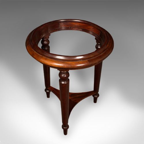 ANTIQUE DECORATIVE WASH STAND ENGLISH JARDINIERE PLANTER FRAME REGENCY 1820 - ADDITIONAL PHOTO 3