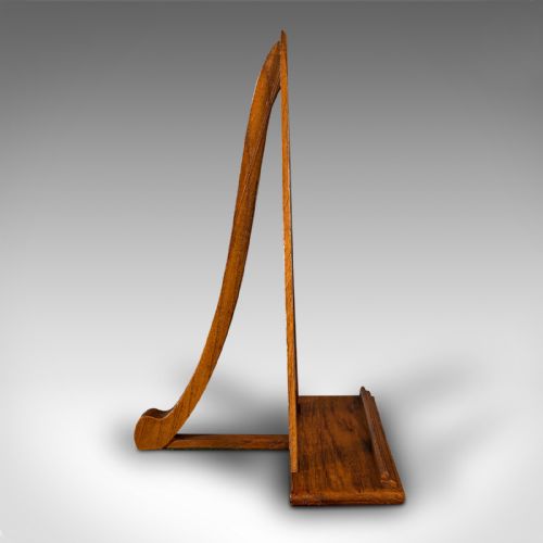fig 1. Pair Of Antique Folio Stands, English, Oak, Book Rest, Recital, Cotswold School