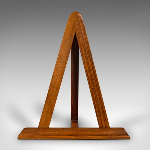 fig 4. Pair Of Antique Folio Stands, English, Oak, Book Rest, Recital, Cotswold School