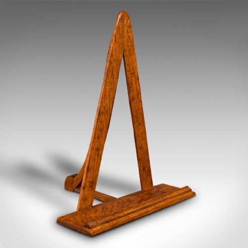 fig 2. Pair Of Antique Book Stands, English, Oak, Folio Rest, Recital, Cotswold School