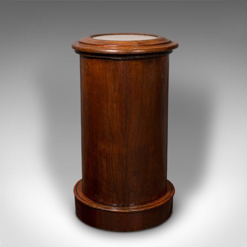 fig 2. Antique Washstand, English, Pot Cupboard, Bedroom Night Stand, Victorian, C.1850