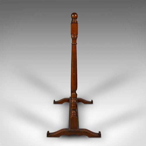 fig 4. Tall Antique Robe Rail, English Rug Stand, Towel Dryer, Country House, Edwardian