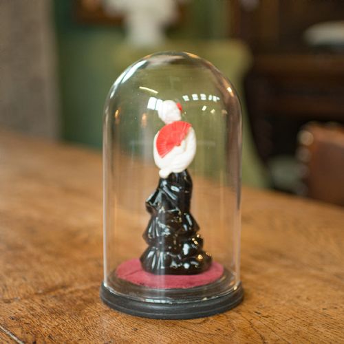 fig 1. Small Antique Display Dome, English, Glass, Specimen, Decor, Victorian, C.1890