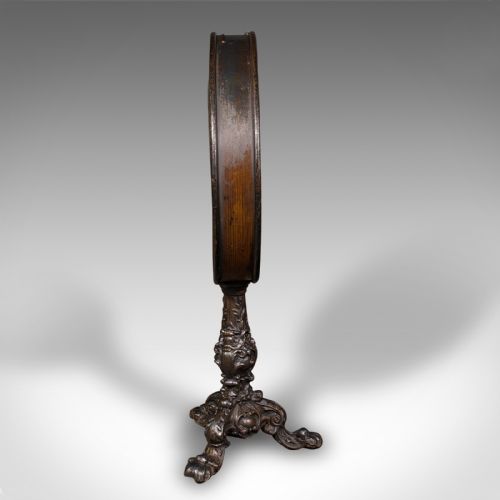 fig 4. Antique Dining Hall Gong, English Bronze, Cast Iron, Ceremonial, Victorian, 1850