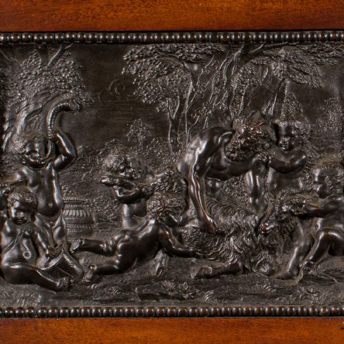 fig 2. Antique Bacchanalian Frieze, Italian, Bronze, Grand Tour, Victorian, Circa 1850