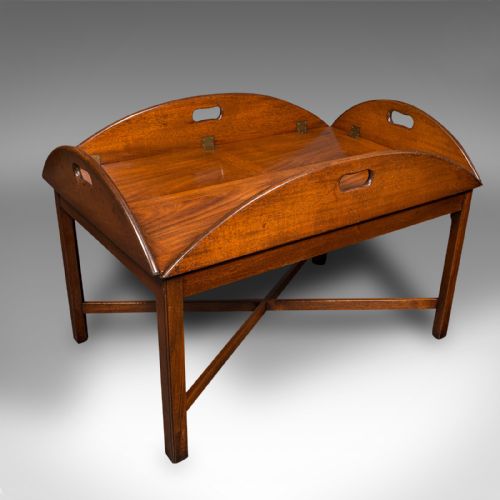 Large Antique Ship's Serving Table, English, Butler's Stand, Edwardian, C.1910