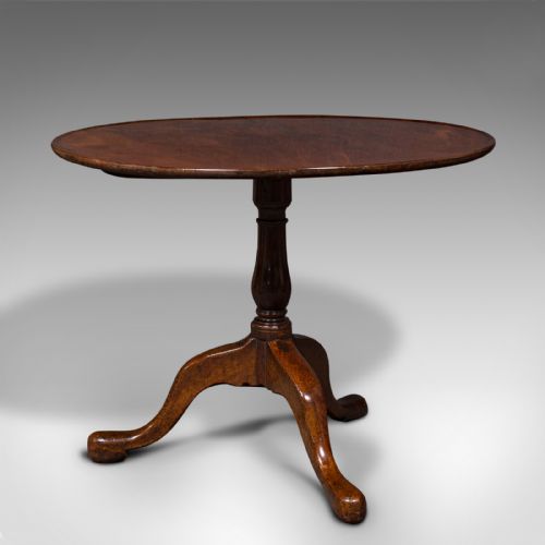 fig 2. 3 Feet Wide Antique Tilt Top Table, English, Reception Hall, Breakfast, Georgian