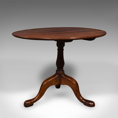 fig 3. 3 Feet Wide Antique Tilt Top Table, English, Reception Hall, Breakfast, Georgian